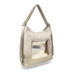 Zellia Női Válltáska/Hátizsáká Alakítható 19010 Beige-Arany - Ch-Bari -