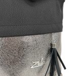 Zellia Női Válltáska 21020 Grafit-Fekete - Crystal -
