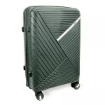 Zafír zöld L feladható 20-23kg bőrönd