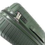 Zafír zöld L feladható 20-23kg bőrönd