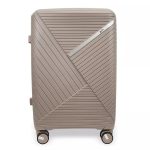 Zafír bézs M feladott 20kg bőrönd