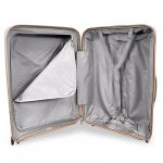 Zafír bézs M feladott 20kg bőrönd