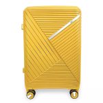 Zafír sárga M feladott 20kg bőrönd