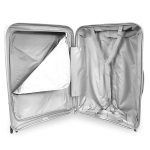 Zafír fekete bőrönd szett