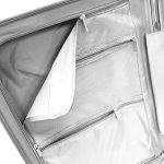 Zafír fekete bőrönd szett