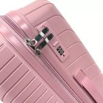 Zafír rosegold bőrönd szett