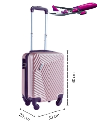 Kisméretű bőröndök, Wizzair 40x30x20 és Ryanair 40x30x20 méretek széles választéka az Utasplaza.hu webáruházban